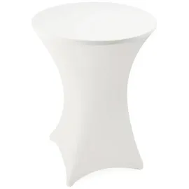 Estexo Stehtischhusse Stretch Weiß Ø 60 cm