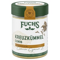 Fuchs Gewürze - Kreuzümmel gemahlen - zum Würzen von Couscous, Hummus und Falafel - natürliche Zutaten - 50 g in wiederverwendbarer, recyclebarer Dose