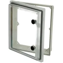 FIBOX PW 292409 T 4901884 Sichtfenster Deckel Transparent, Doppelbart, UV-beständig (L x B x H) 88 x 244 x 291 mm Polycarbonat Grau 1 St.