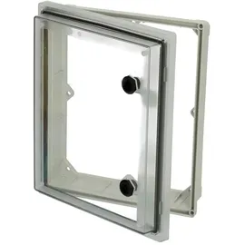 FIBOX PW 292409 T 4901884 Sichtfenster Deckel Transparent, Doppelbart, UV-beständig (L x B x H) 88 x 244 x 291 mm Polycarbonat Grau 1 St.