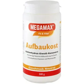 MEGAMAX Aufbaukost Neutral Pulver 500 g