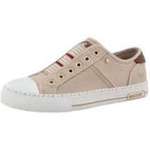 Mustang Damen Sneaker Low Beige 37