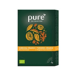 Pure Bio Orange Kurkuma Bio-Tee 25 Portionen