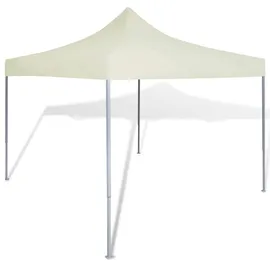 vidaXL Partyzelt 3 x 3 m cremeweiß