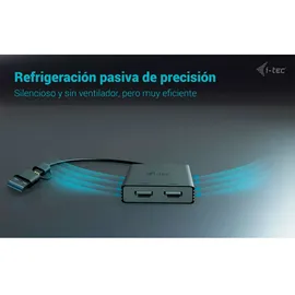 iTEC i-tec USB A/c-adapter - Black