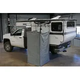 Prime Tech Dachzelt Duschzelt, Personen: 1 grau 100 cm x 100 cm x 200 cm