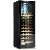 Klarstein Barossa 54 Uno Weinkühlschrank 155 L 54 Flaschen Glastür Touch LED