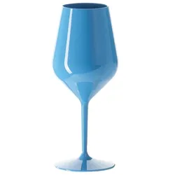 48 Mehrweg Wein Cocktail Gläser Spritz bunt blau pink gelb grün Tritan 470ml Wiederverwendbar Kunststoff unzerbrechlich