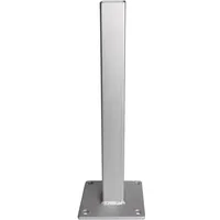 GROJA Konsole 13 x 40,6 cm Grau/Stahl