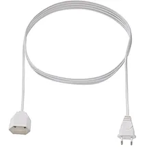 Bachmann 233.285 H03VVH2-F 2x0,75 3m weiss