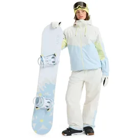 Roxy Cross Contour 10K Snowboardjacke Blau L