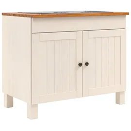 Home Affaire Spülenschrank Alby2 100 x 0 x 0 cm Weiß