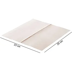 Herrmann Falthandtücher Natur 1-lagig / 5000 Stück / 25 x 23 cm / ZZ-Falz / Hygienisch und umweltfreundlich aus recyceltem Zellstoff