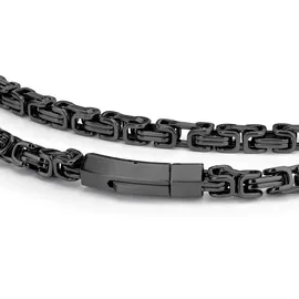 FYNCH-HATTON Königskette The King Chain schwarz / Edelstahl