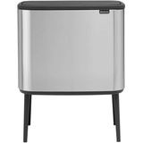 BRABANTIA Bo Touch Bin 36 l matt steel fingerprint proof