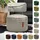 Green Bean Sitzhocker Pouf Kunstleder 43 x 30 x 43 cm Dunkelblau