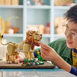 LEGO Creator 3-in-1 Wilde Tiere: Majestätischer Löwe 31386