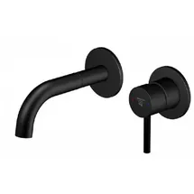 Steinberg 100 Einhandmischer Mattschwarz