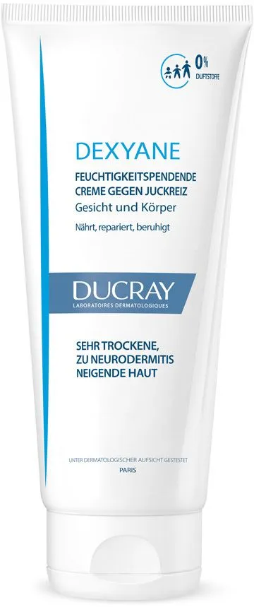 Ducray Dexyane - Feuchtigkeitsspendende Creme gegen Juckreiz