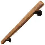 Handläufe Für Treppen Handlauf, 30 Cm Bis 600 Cm, Handlauf-Komplett-Kit, Buche Rutschfest Treppengeländer Zuhause Kindergarten Gang Gegen Die Wand Handlauf Für Ältere Menschen Wuzming ( Size : 70cm )