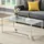 FineBuy Couchtisch Weiß Glas 100 x 50 x 42 cm