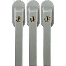 ABUS Fenstergriff 3er Set silber