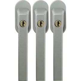 ABUS Fenstergriff 3er Set silber