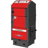 Atmos Pelletkessel P40, 40 kW, Holznotbetrieb, mit Pelletbrenner A45 und Förderschnecke