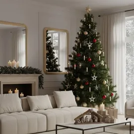 Best Season Kerzenlichterkette LED 17 m Weiß