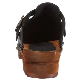 Sanita Wood-Kristel Open Clog Black Gr.37 - Grau - 37