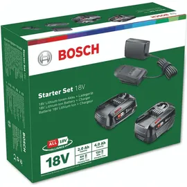 Bosch DIY Starterset 18 V Li-Ion 2,0 / 4,0 Ah 1600A027U9