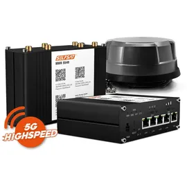 Selfsat MWR 5540 5G Cat 12 WLAN Router bis 2,6 Gbps inkl. Panorama Antenne schwarz
