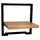 m2 Wandregal 30 x 30 cm Schwarz