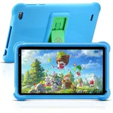Tablet Kinder 7 Zoll Android 10 | Lern-Tablet für Kinder von 3-12 Jahren mit Elternsteuerung, 2 GB + 32 GB, Dual-Kamera, WLAN | vorinstallierte App - Blau