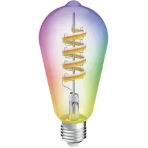 Hama smarte LED-Lampe E27 dimmbar, RGBW, 470 lm, 4,9 W)