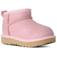 UGG Classic Ultra Mini Dazzle Schlupfboots Winterboots, Schlupboots mit Glitzer rosa 22 EU (6 US)