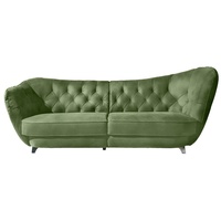 Big-Sofa - olive - Retro - rechts Sofa Wohnlandschaft Couch