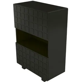 skandica Highboard 84,3 x 120 cm Schwarz