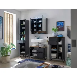 Stella Trading Denver 80 cm schwarz LED