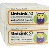 Köhler Pharma GmbH Unizink 50 magensaftresistente Tabletten 10 x 50 St.