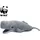 WWF Plüschtier Pottwal (28cm) lebensecht Kuscheltier Stofftier Wal Wassertier - Grau