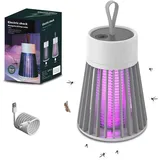 Mozzy Guard Mosquito Zapper, Zapfie Müickenlampe Original, Mückenlampe Camping, Mückenlampe Akku, Zapfi Moskito Lampe, Wiederaufladbar, Wasserdicht Ipx4