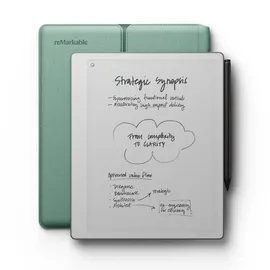 reMarkable Paper Pure – Tablet, Marker Plus und Sleeve Folio, Nebelgrün
