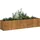 vidaXL Rostig 200 x 40 x 40 cm Braun