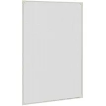 vidaXL Insektenschutz Fenster 80 x 120 cm Weiß