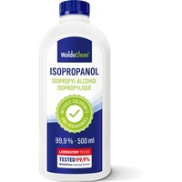 WoldoClean Isopropanol 99,9% Isopropylalkohol 500ml Reiniger - für Haushalt und Industrie