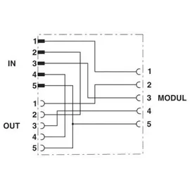 Phoenix Contact 2819189 Sensor-/Aktor-Verteiler und Adapter M12, M8 Adapter, Y-Form Polzahl 3 5 St.