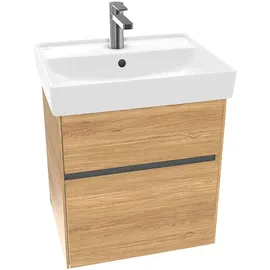 Villeroy & Boch Collaro Waschbeckenunterschrank 51 x 55 cm Kansas Oak