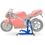 Zentralständer passend für Ducati 996 99-01 blau Motorradheber ConStands Power-Classic