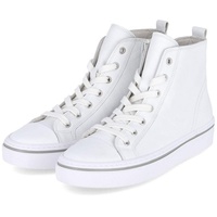 Gabor Damen Low Sneaker High Top F-Weite 43.160 Weiß - Weiß